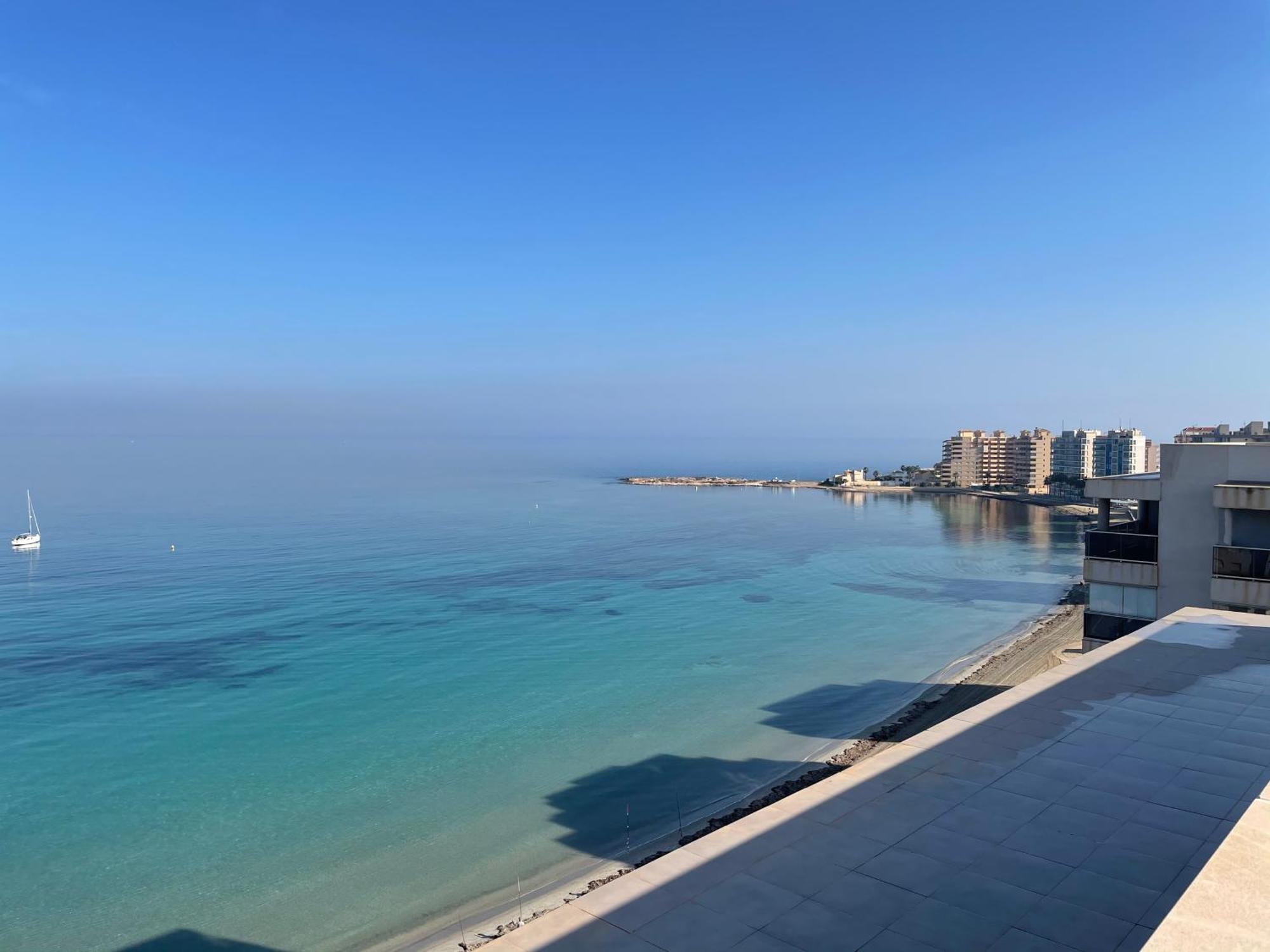 Apartamento Apartamento En Primera Linea Con Vistas A La Playa Ensenada Del Esparto Del Residencial Vina Del Mar La Manga del Mar Menor Exterior foto
